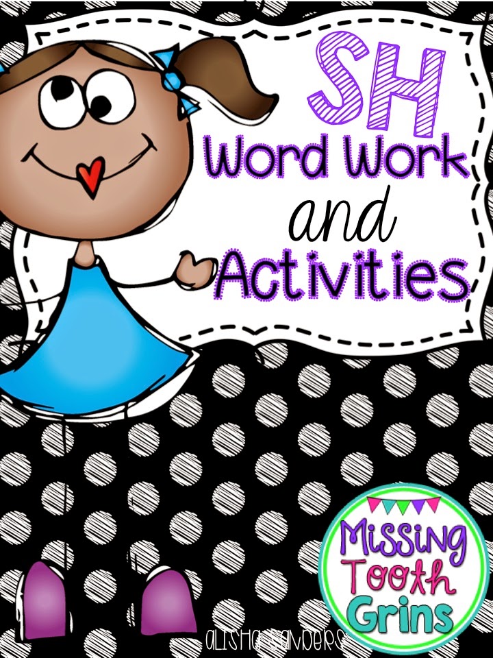 http://www.teacherspayteachers.com/Product/SH-Digraph-Word-Work-Activities-1324632