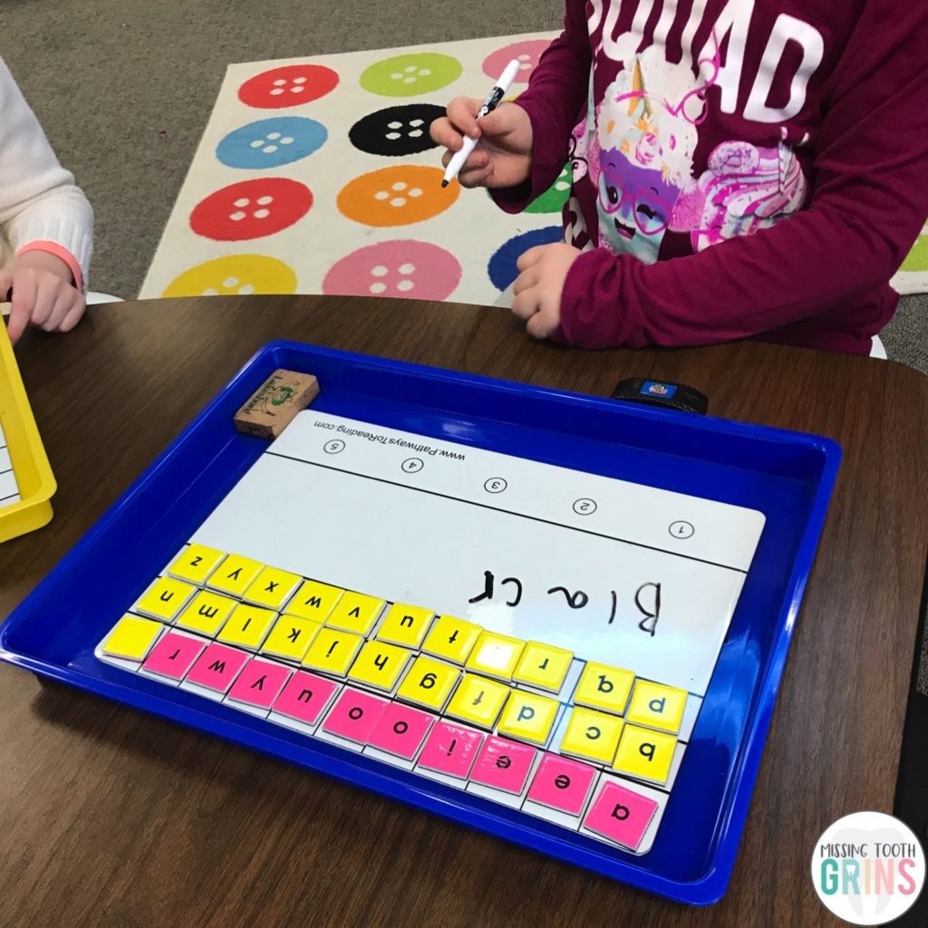 guided reading word work