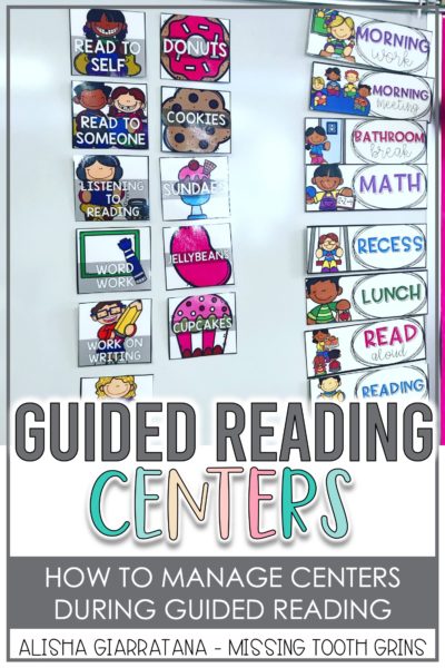 guided reading centers