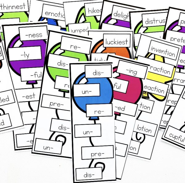 Teaching Prefixes and Suffixes - Missing Tooth Grins