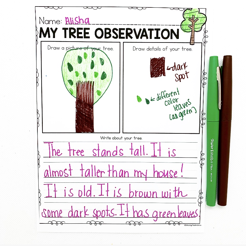 Get students and children outside with these easy to implement and fun outdoor writing ideas! These free writing pages encourage your students to enjoy the outdoors and writing! 