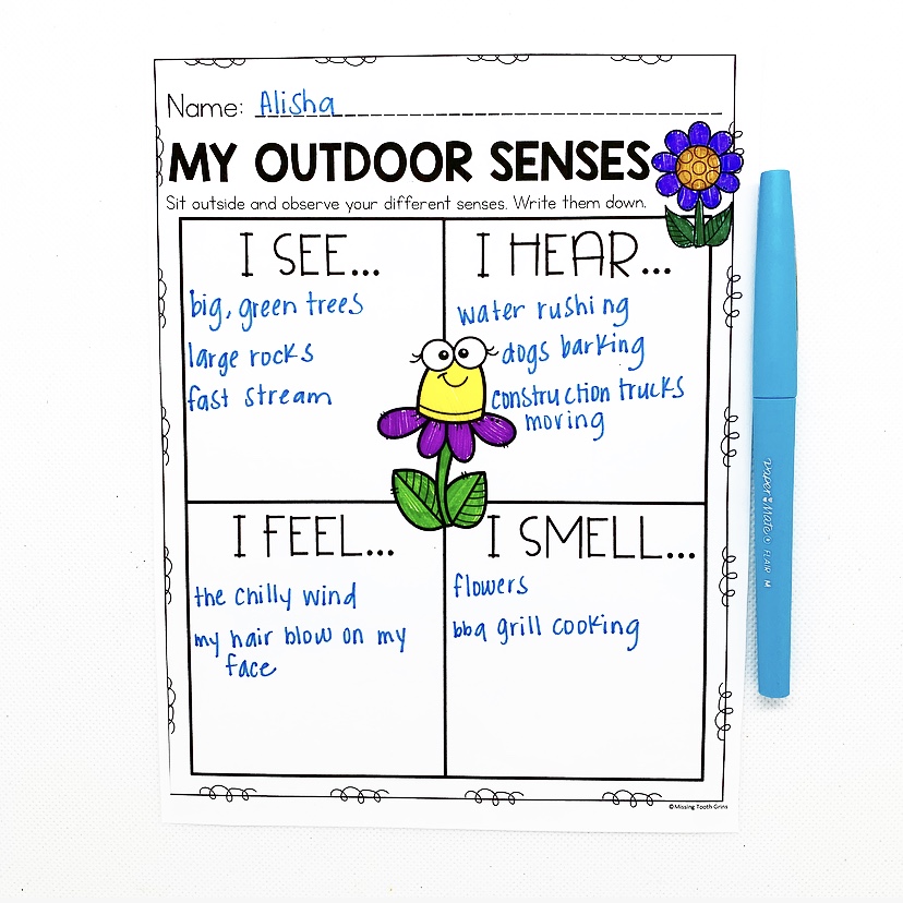 Get students and children outside with these easy to implement and fun outdoor writing ideas! These free writing pages encourage your students to enjoy the outdoors and writing! 