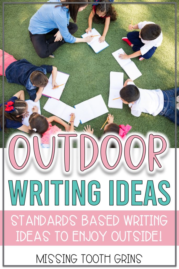 Get students and children outside with these easy to implement and fun outdoor writing ideas! These free writing pages encourage your students to enjoy the outdoors and writing! 