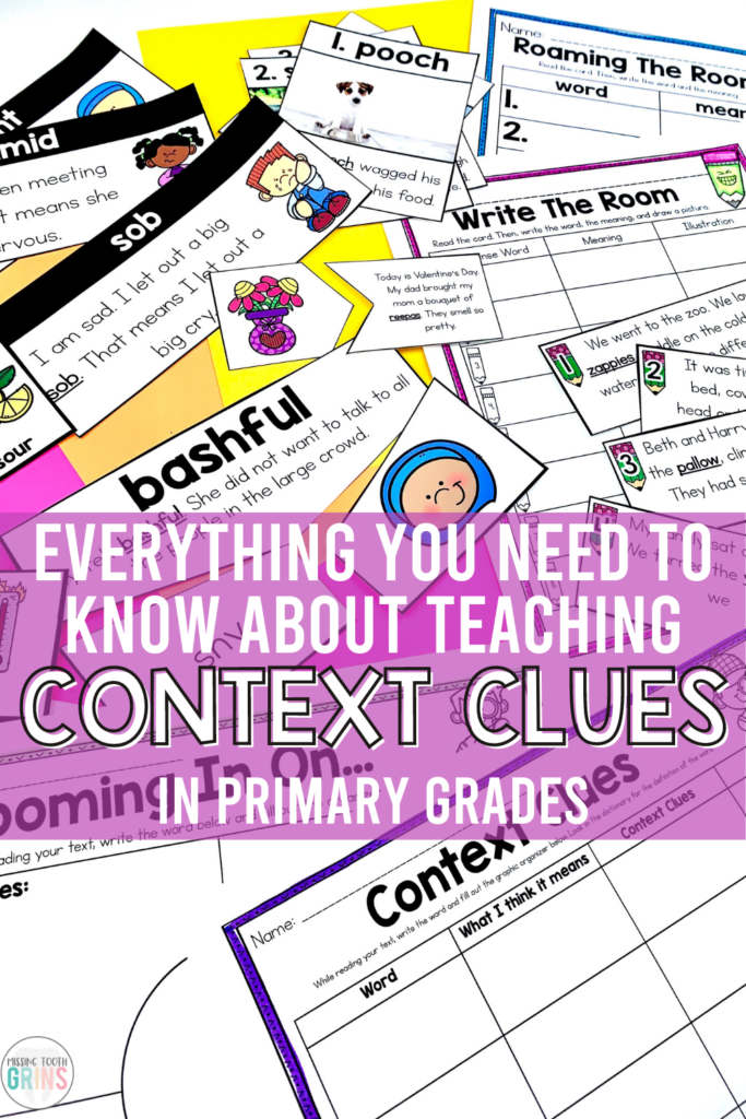 context clues in primary grades