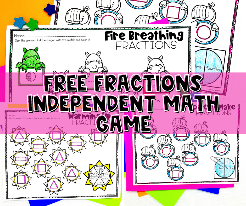 Try this free fraction math game!