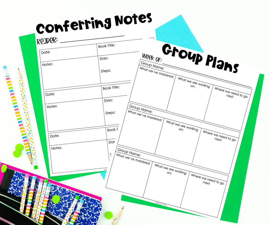 Guided reading lesson plans