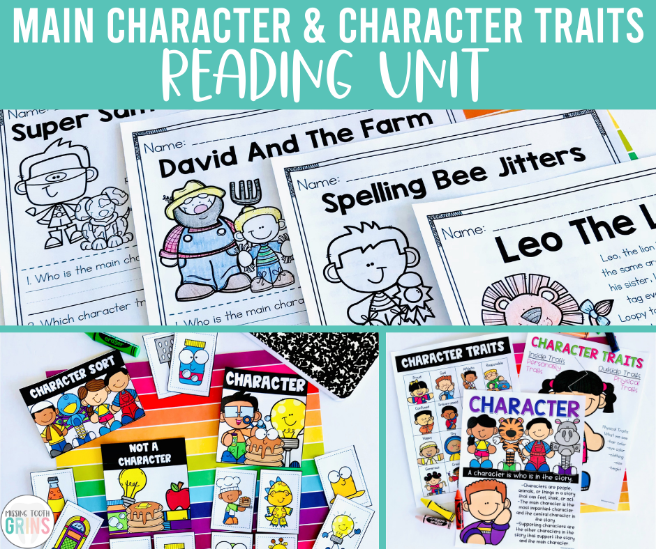 reading unit for character