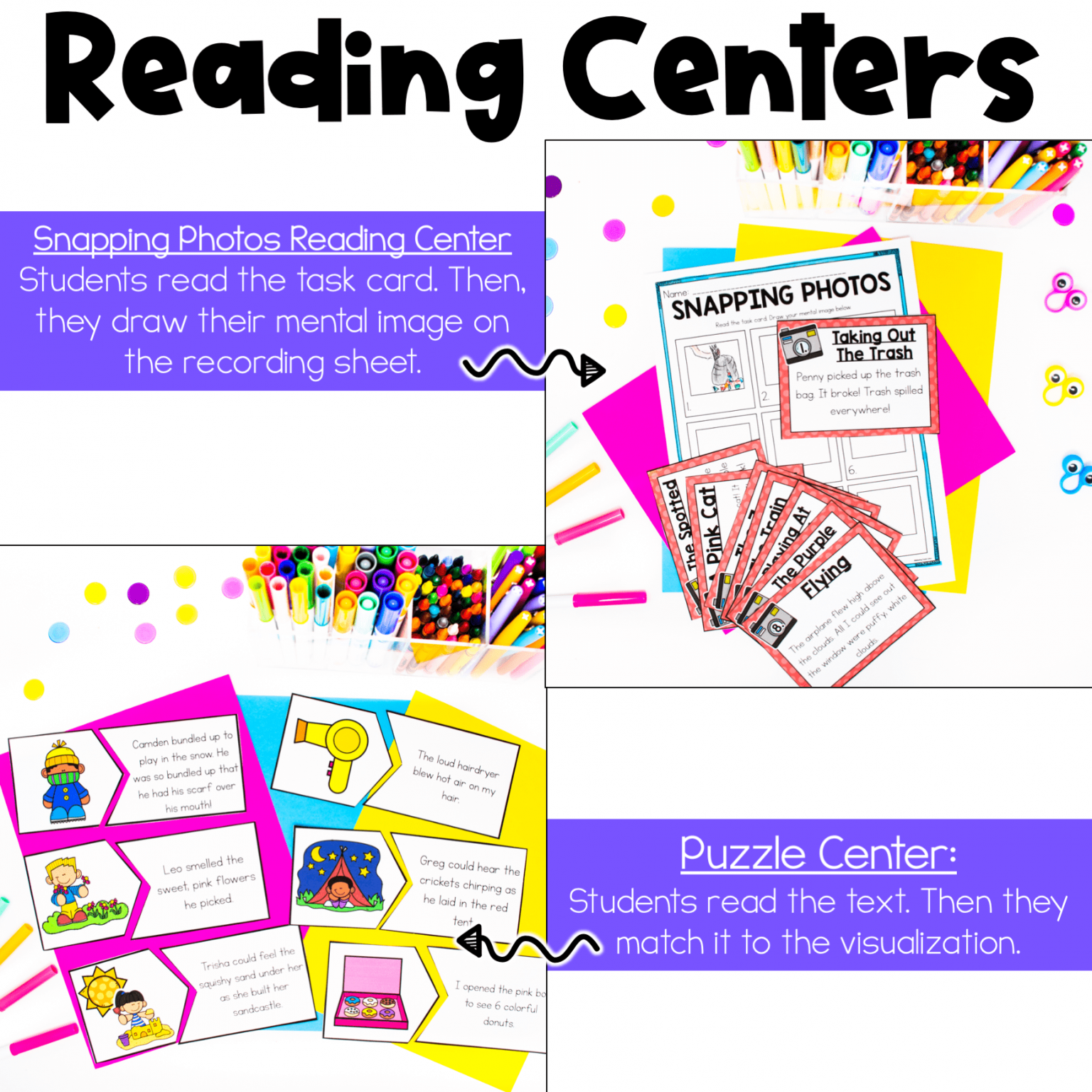 Visualizing Reading Unit Creating Mental Images Reading Comprehension ...