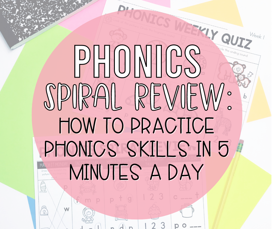 Phonics Spiral Review Header Image