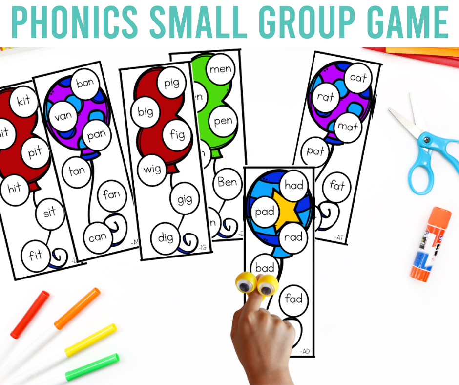 Small Group Game for Teaching Phonics