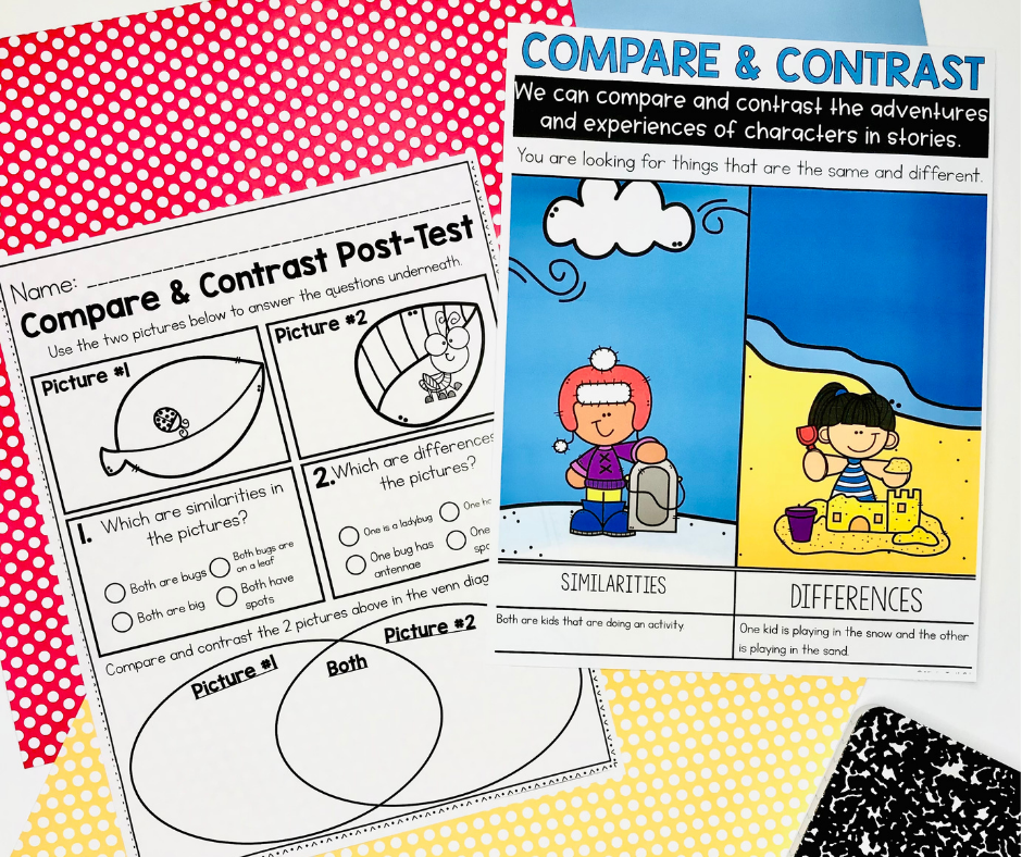 Compare and Contrast picture activity
