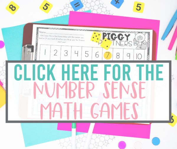Number Sense Math Activities In 1st Grade - Missing Tooth Grins