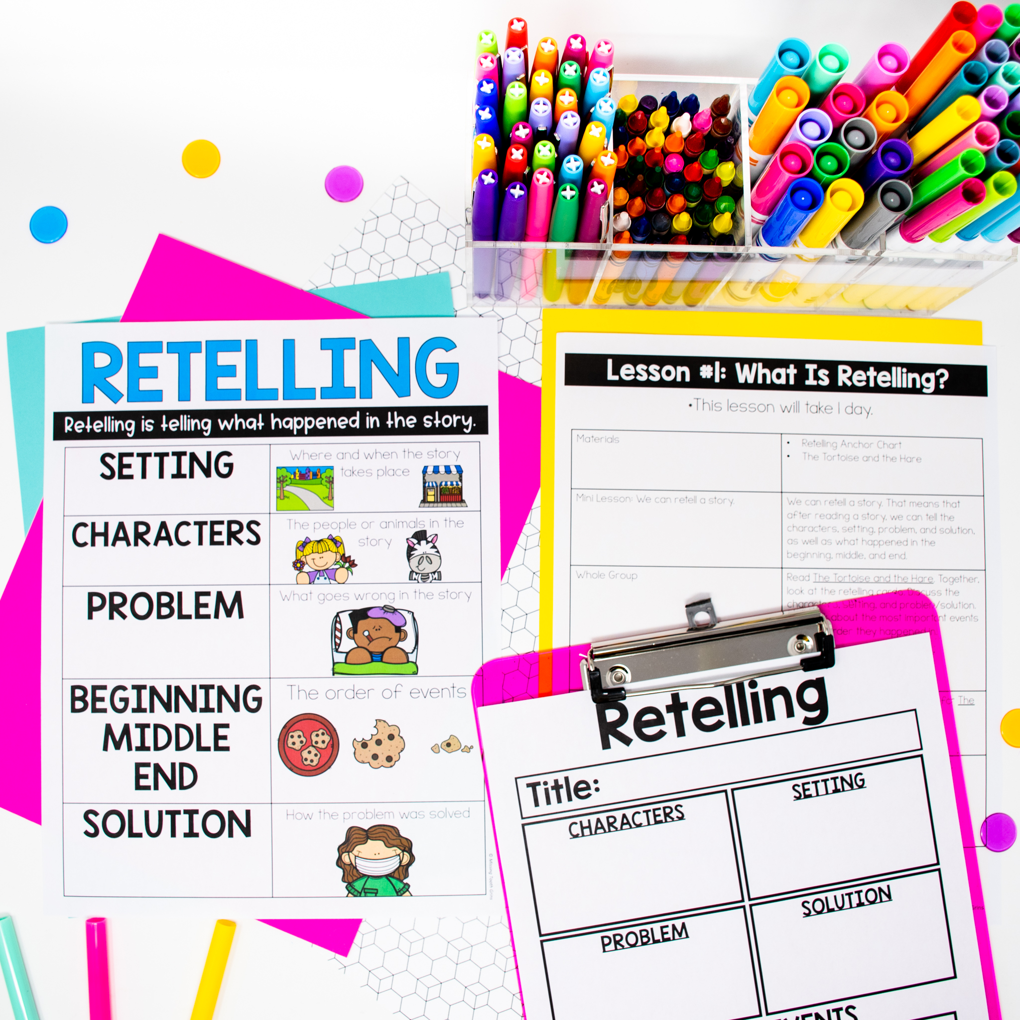 1st Grade Lesson Plans For Reading Comprehension - Missing Tooth Grins