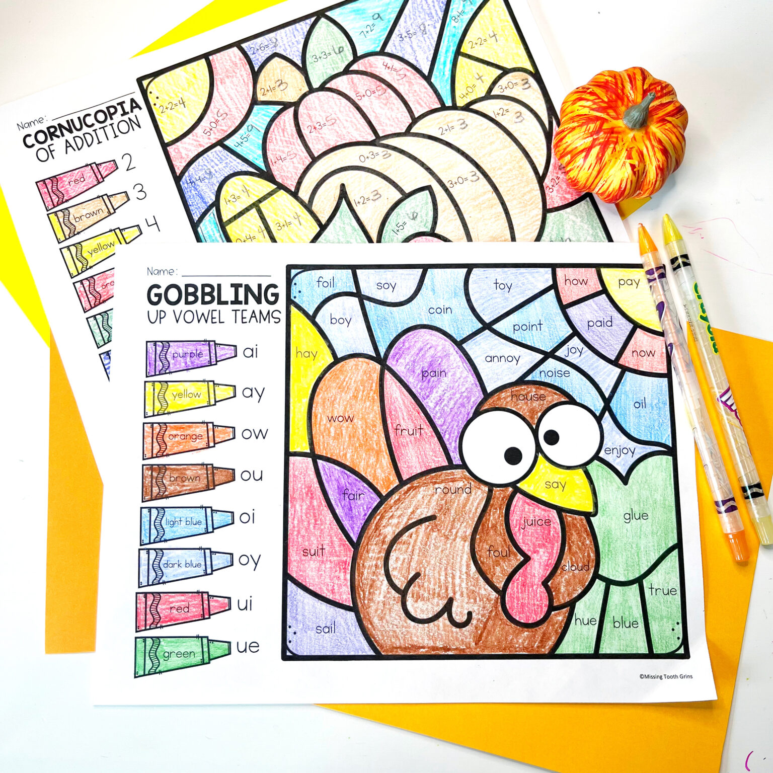 Why Color By Code Worksheets Work For Kids - Missing Tooth Grins