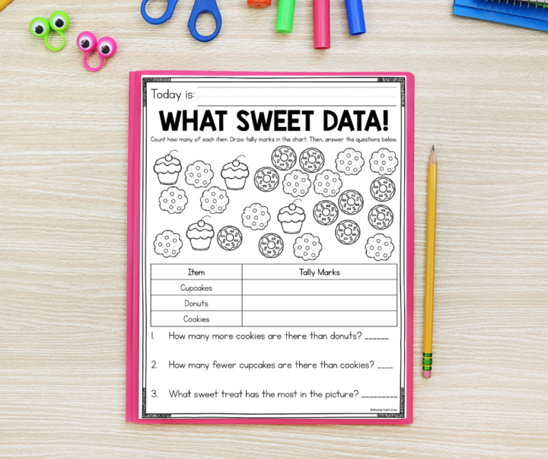 End of Year Math Review Activities For First Grade - Missing Tooth Grins