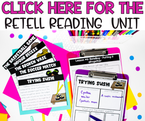 10 Engaging Ways And Activities To Teach Story Retell - Missing Tooth Grins
