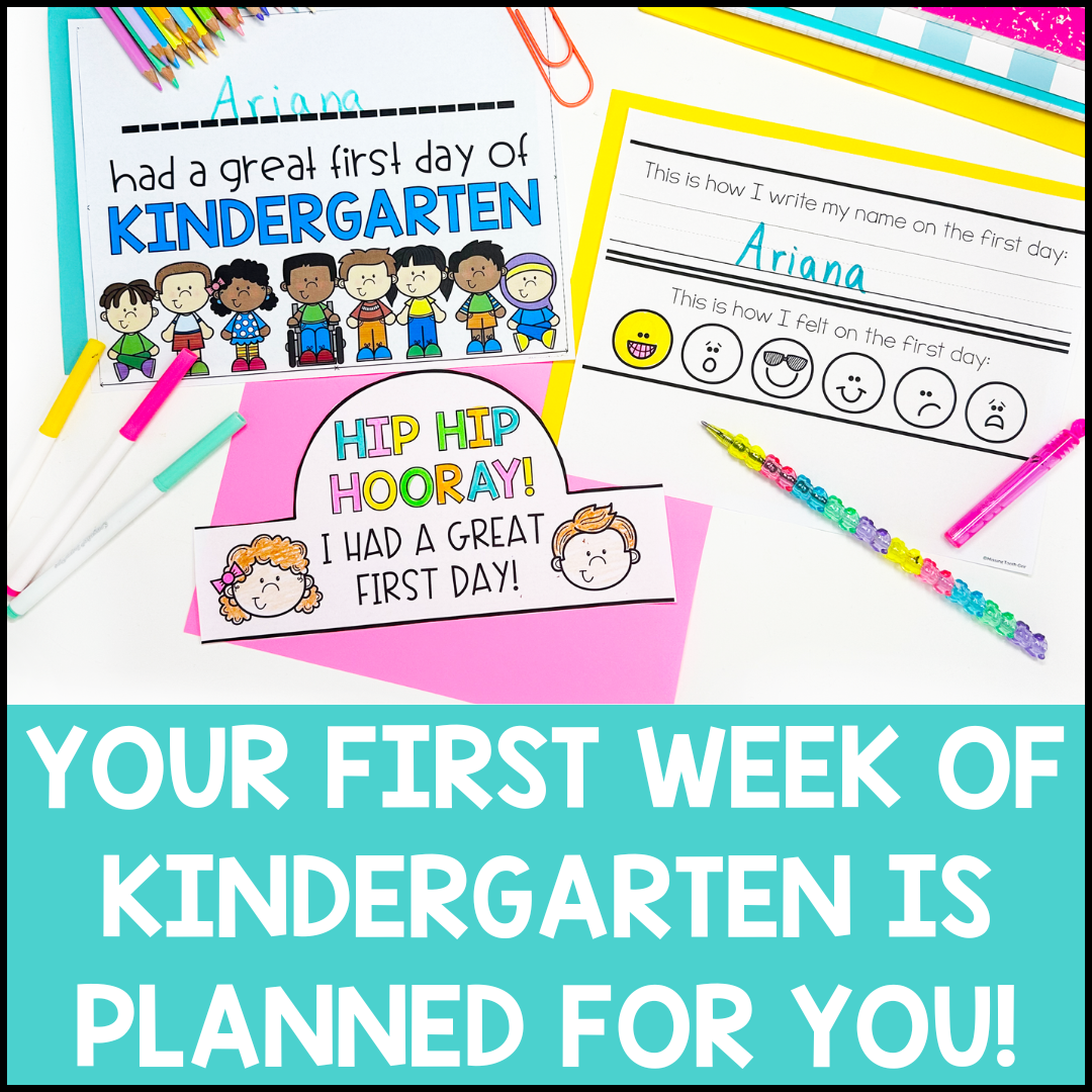 First Week of Kindergarten Activities, The Kissing Hand, Getting To Know You - Image 2