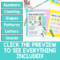 First Week of Kindergarten No Prep Printables, Worksheets for Back To ...