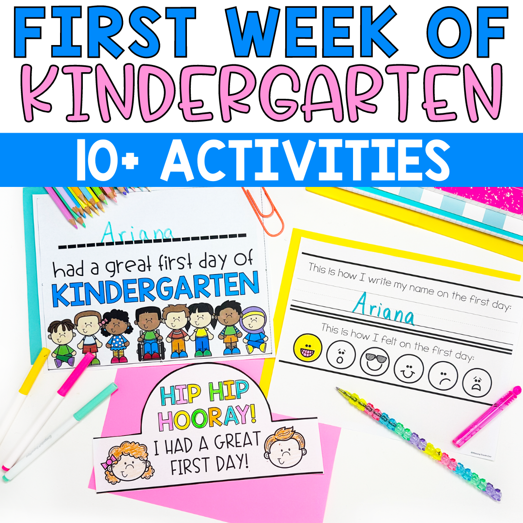 First Week of Kindergarten Activities, The Kissing Hand, Getting To Know You